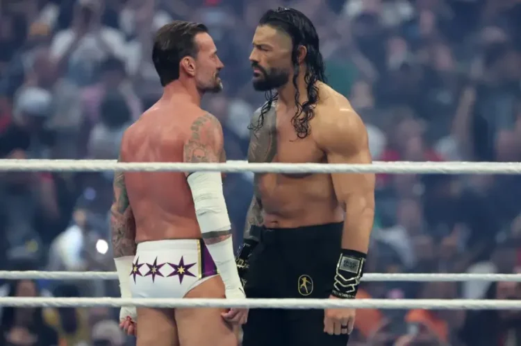 CM Punk vs Roman Reigns Wrestlemania 42