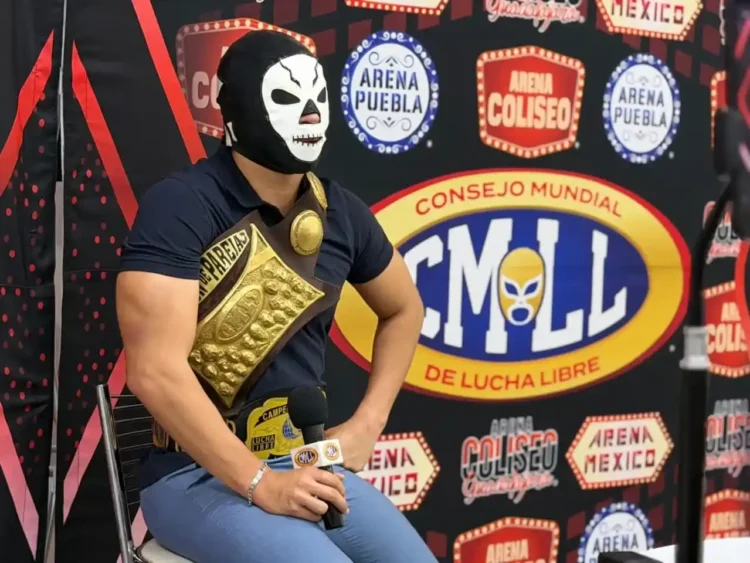 Calavera Jr. 1 Va Por El Campeonato Universal Del CMLL