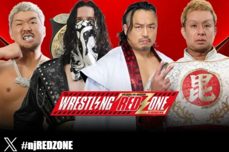 Se confirma cartelera oficial para NJPW Wrestling Redzone 2026